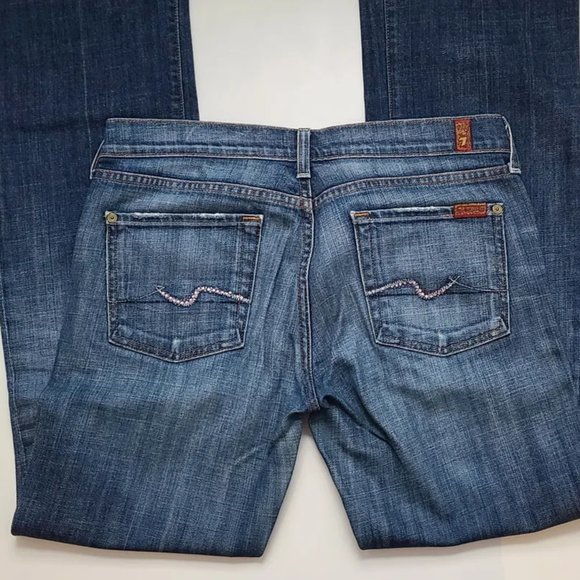 7 for all mankind - Boot cut jeans (swarovski crystals) - Picture 2 of 8